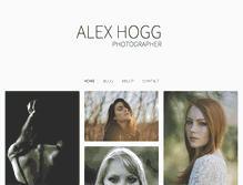 Tablet Screenshot of alexhogg.com